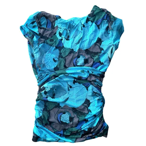 Vintage 90s baddie shirt size s‎ blues - Image 2
