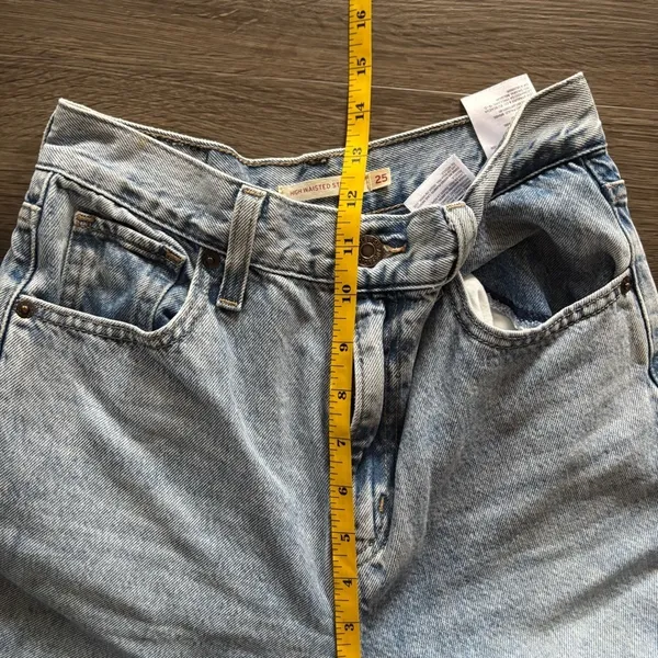 Levi's High Waisted Straight‎ Jeans size 25 - Image 9