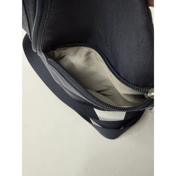 Baggallini Mini Sling Crossbody Shoulder Bag Navy Blue Everyday‎ Run Walk Active - Image 9
