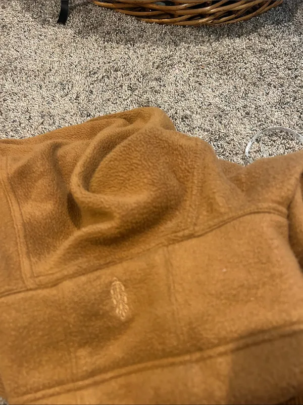 Free People Movement Westlake Funnel Neck Crop Fleece Sweatshirt in copper - Image 6