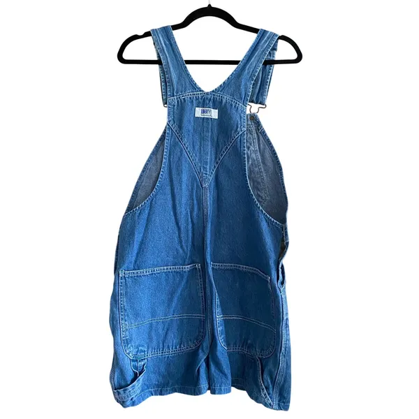 Liberty Overalls Shortalls Size Small Blue - Image 8