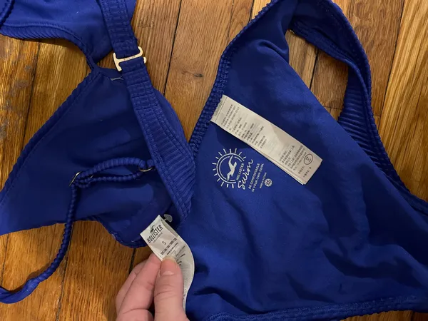 Hollister blue bikini - Image 3