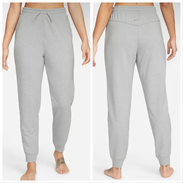 Nike Yoga Dri-Fit 7/8 Fleece Joggers - Image 2