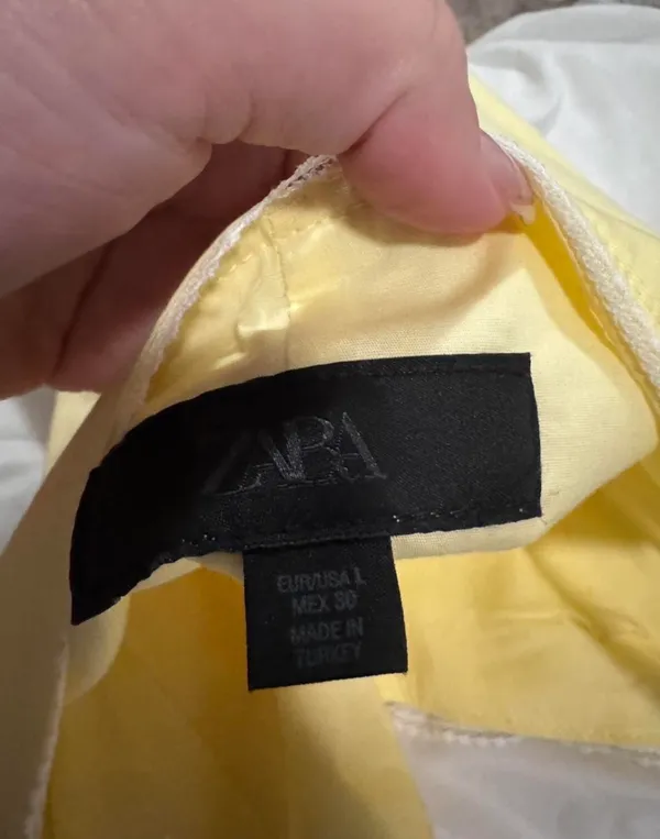 Zara yellow corset top - Image 2