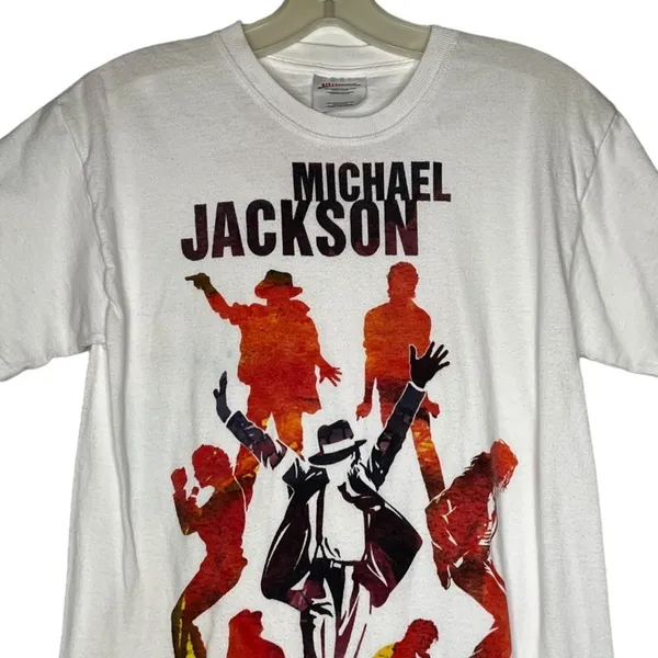 Vintage Hanes Michael Jackson T-Shirt‎ as is - Image 2
