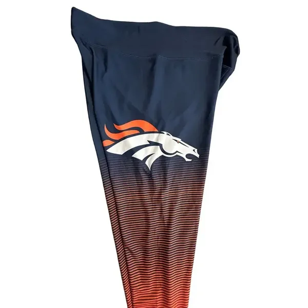 NFL Denver Broncos Football Leggings Size XL Athleisure Workout Athletic Casual - Image 3