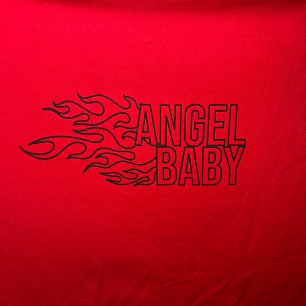 Streetwear Society Baby T-Shirt S Solid Graphic Red Black - Image 4