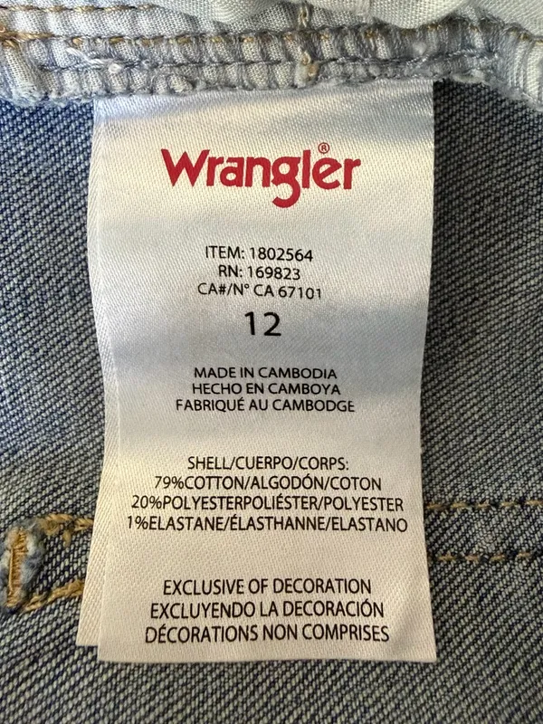 NEW Wrangler Women’s High Rise Bootcut Light Wash Blue Denim Jeans, Size 12x31 - Image 14