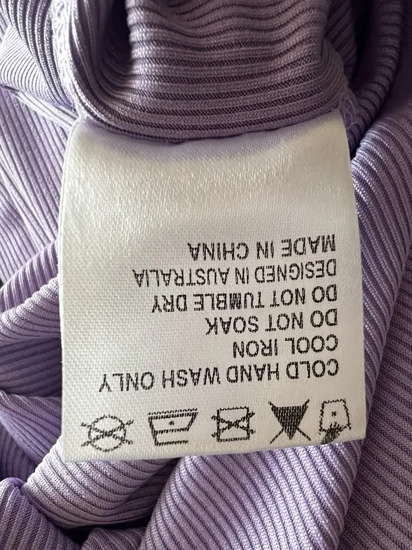 Airplane Mode Midi Dress Lilac - Image 10