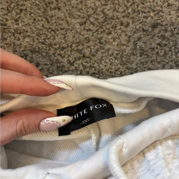 White Fox Boutique Sweat Shorts - Image 2
