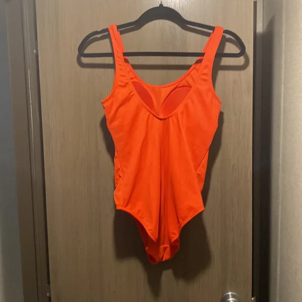 Catalina Ribbed Red One Piece swimwear - Image 2