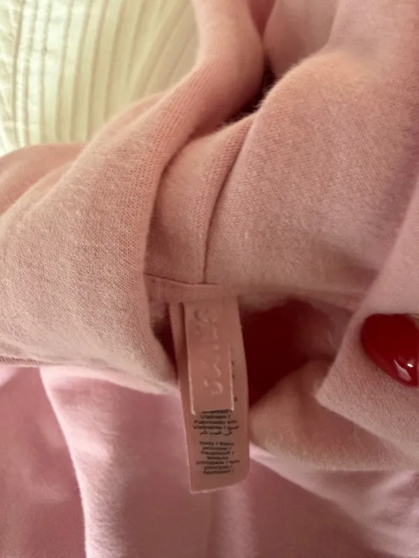 Skims Cotton Fleece Blend Classic Hoodie - Image 4
