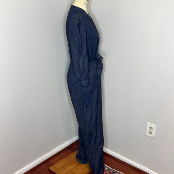 Faherty Charlotte Denim Jumpsuit‎ - Image 7