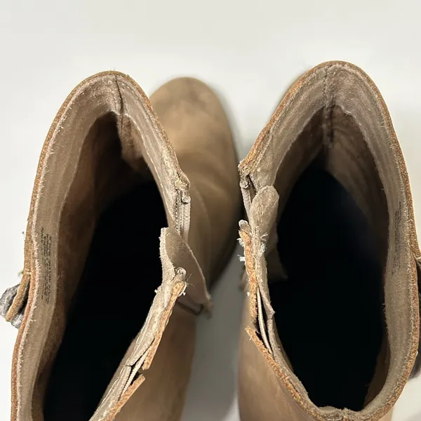 Diba True Jilly Ann Fringe Boots Tan Size 8 - Image 14