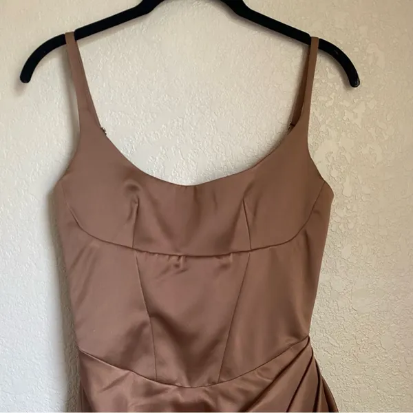 House Of CB Bianca‎ Dress in Mocha size XS NWOT - Image 5