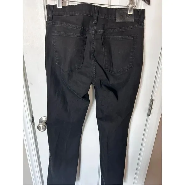 LRL Ralph Lauren LAUREN jeans company black jeans straight classic fit sz 8 wo - Image 4