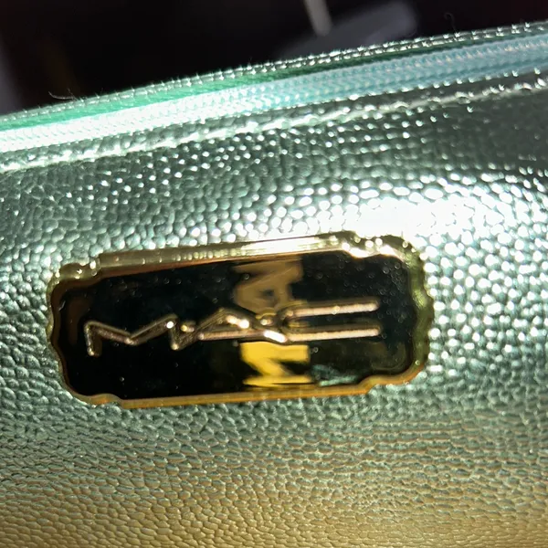 MAC Cosmetics Shimmering Green Cosmetics Case - Image 2