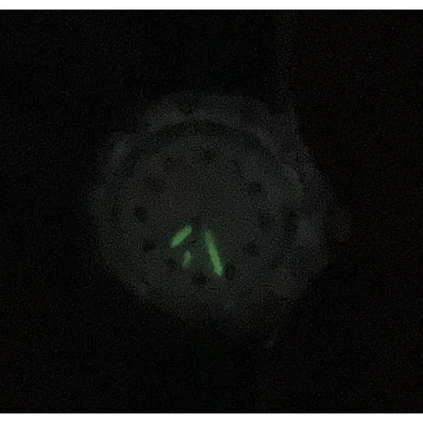 Black Yellow & Silver Toned Wristwatch Luminous Hands‎ New Battery - Image 11