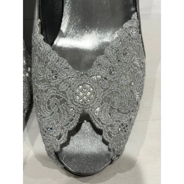 Stuart Weitzman Chantelle bridal‎ shoes size 8M - Image 4