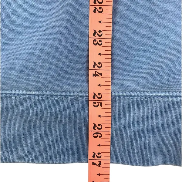 ALIVE Beautiful Day Crewneck Pullover Women M Sky Blue Unisex Oversize Stylish - Image 16