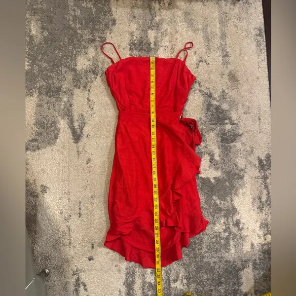 Angel Biba Vibrant Red Dress - Image 5
