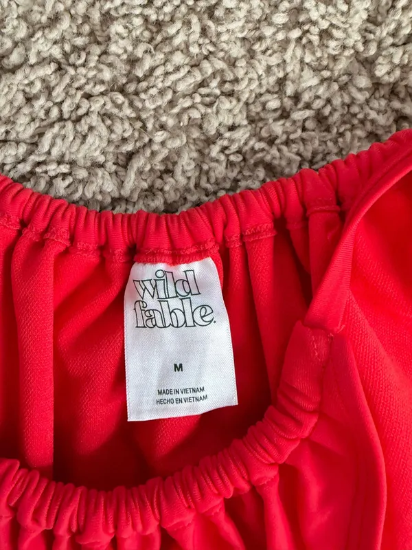 Wild Fable Red Swimsuit Set - Image 3
