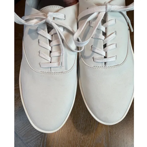 Wolf & Shepherd Cruise Lace-Up White Sneakers Women's Size‎ 38 US 7 - Image 8