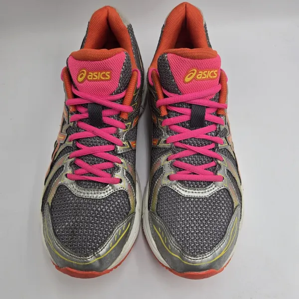 ASICS GEL-Exalt Women’s Running Shoes 8.5 Gray Pink Orange Athletic Sneakers - Image 9