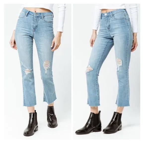 RSQ Sydney Crop Flare Jeans - Image 2