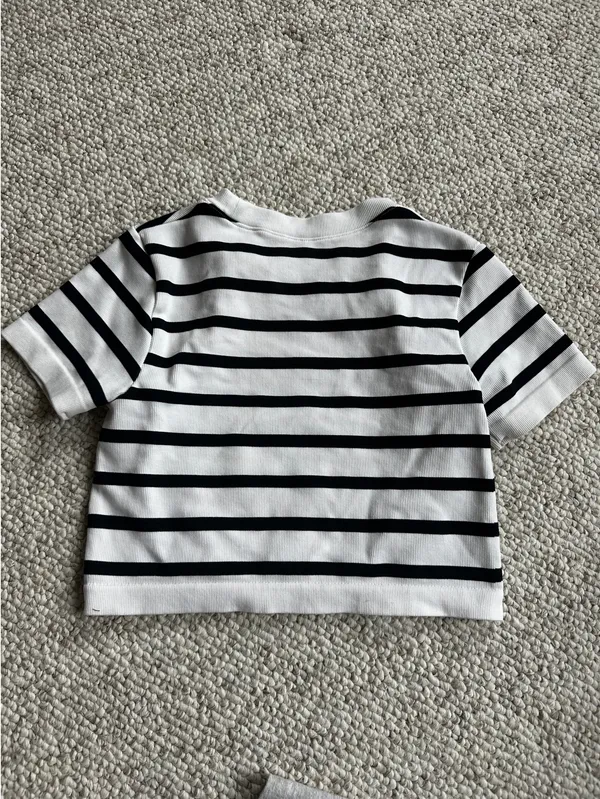 Striped top White - Image 2