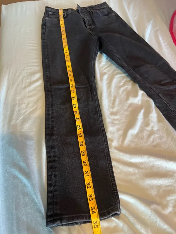 AGOLDE Riley High-Rise Straight Jeans - Image 8