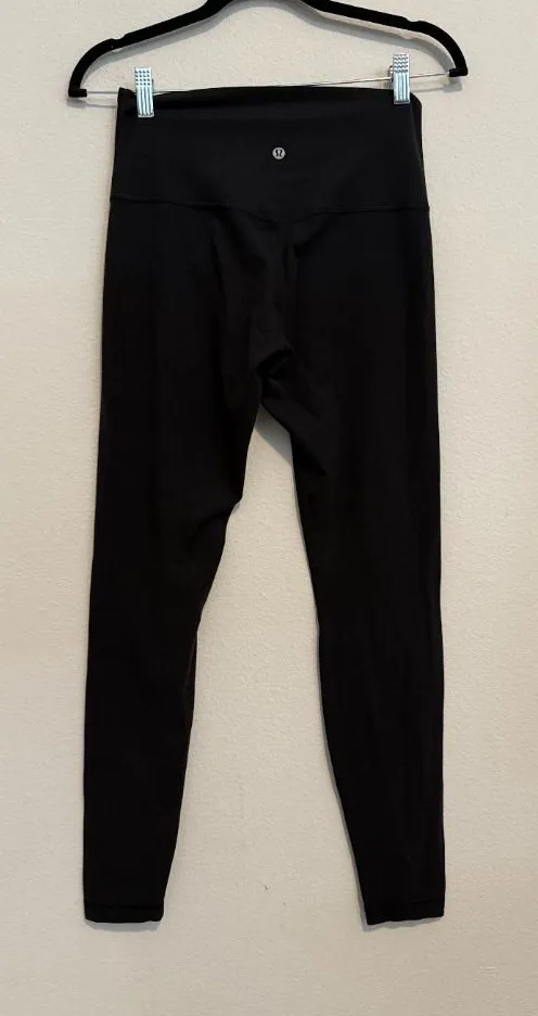 Lululemon Black High-Rise Leggings Size 8 - Image 2