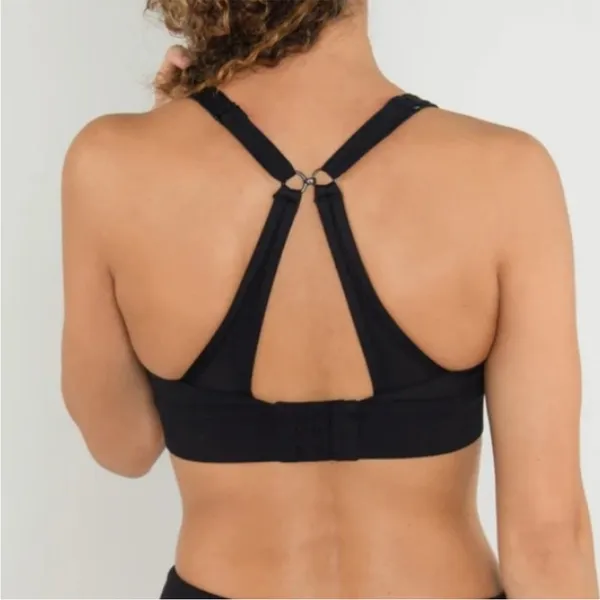 Lorna‎ Jane Black Compress & Compact Sports Bra Size Small - Image 2