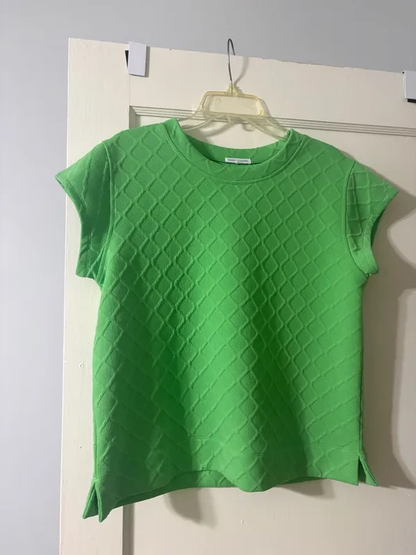 Mary Square Textured Green Set Size XS - Image 2