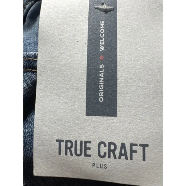 True Craft Denim‎ Shorts High-Rise Distressed Blue Wash Plus Size 18W - Image 13