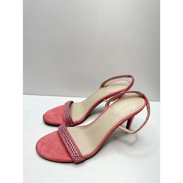 Marc Fisher Sandals Womens Size‎ 8 Betila Slingback Heels Rhinestone Accents - Image 7