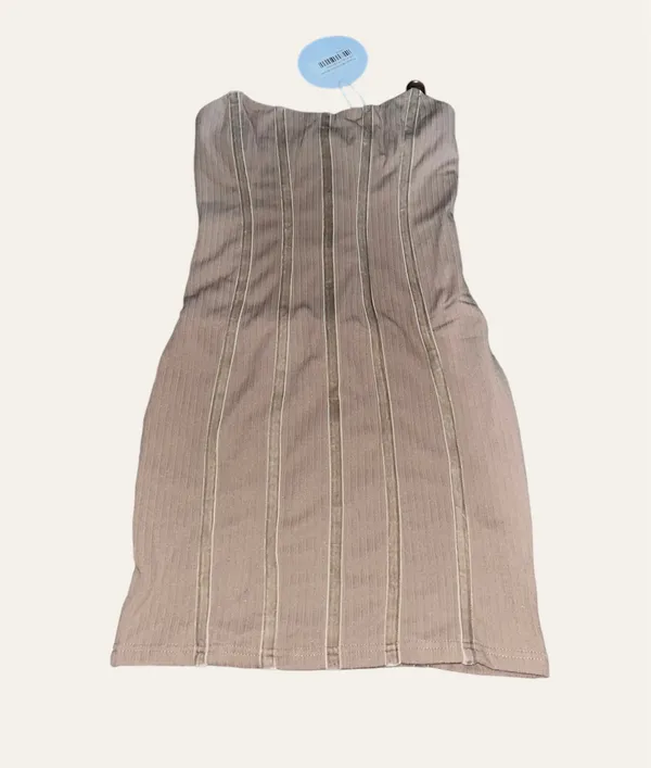 Princess Polly TRISTIAN MINI DRESS BROWN - Image 4