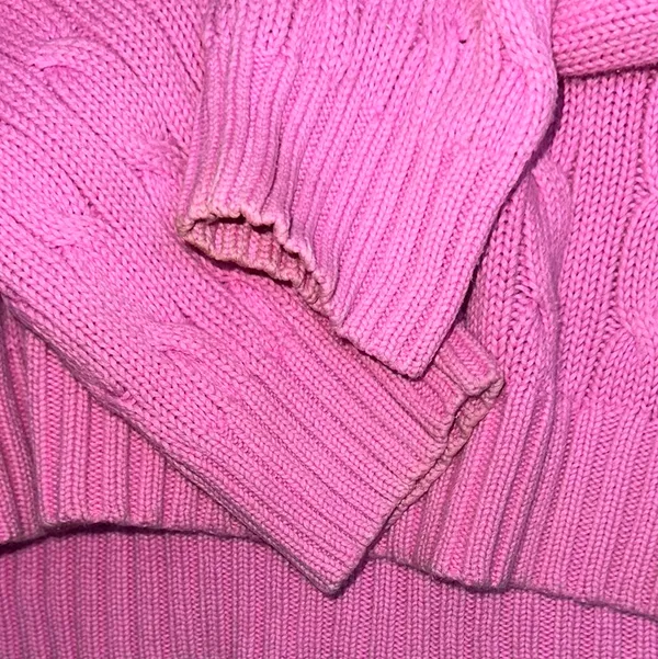 Ralph Lauren Pink Cable-knit Sweater - Image 4