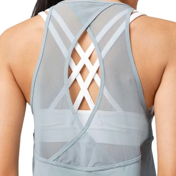 Lululemon Run Off-Route Tank Blue Cast Size 8 - Image 3