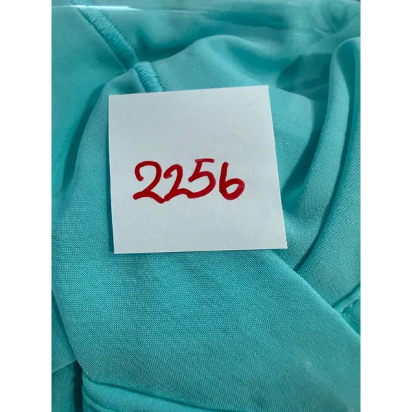 OFFLINE by Aerie Real Good Low Rise Smocked Athletic Shorts‎ Turquoise Blue XS - Image 9