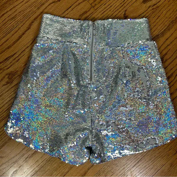 Akira | Holiday Sequin Fitted Big Booty Shorts NWT Size S - Image 12