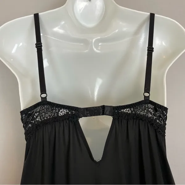 Victoria's Secret Negligee‎ Black 34B Lace Intimates Lingerie Teddy - Image 7