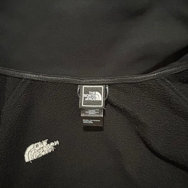 The North Face Womens Avery Jacket A8XR Black Full Zip Softshell Fleece Lined - Image 10