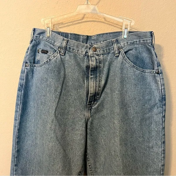 Riders By Lee Light Wash Denim Vintage Jeans - Image 3