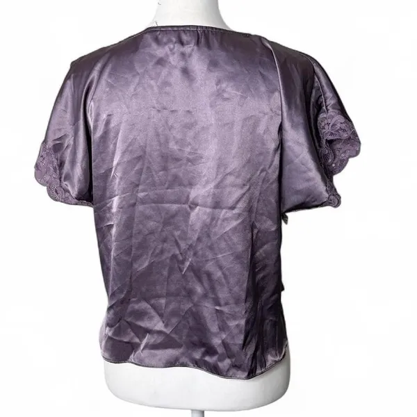 Vintage Victoria’s Secret Satin Blouse - Image 4