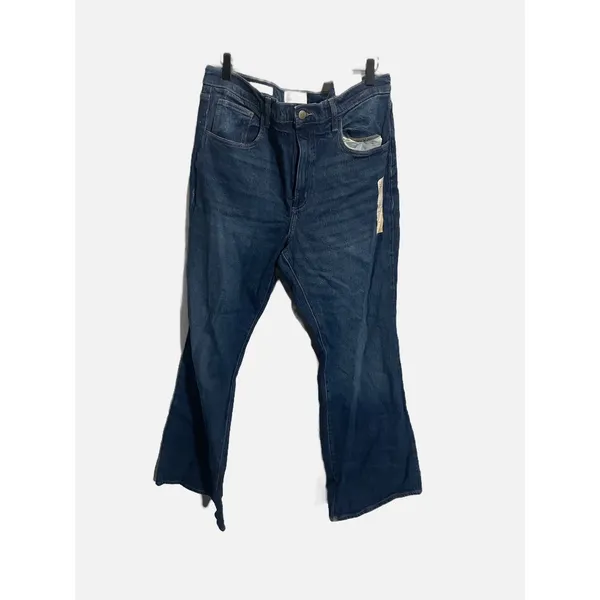 Universal Thread‎ High Rise Flare Jeans Womens 17 Blue Stretch Denim Boho Casual - Image 2