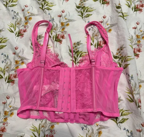 Victoria's Secret Pink Bra Corset - Image 2