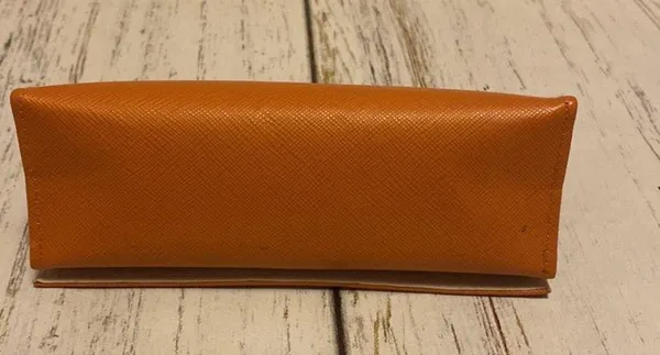 Tory Burch Orange Glasses Sunglasses Case - Image 3