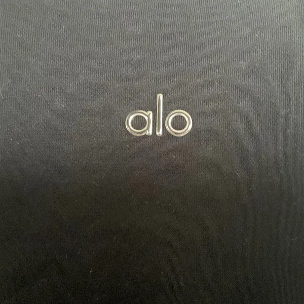 Alo Yoga Accolade 1/4 Zip Pullover Black XS - Image 3