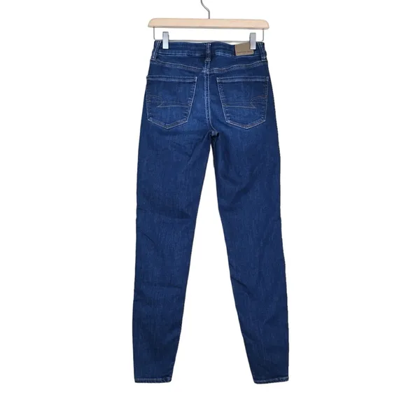 American Eagle Womens 2 Long Next Level Stretch Curvy High Rise Jegging - Image 2
